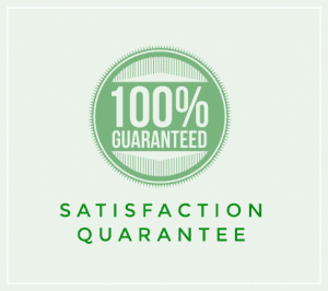 100% Satisfaction Guarantee
