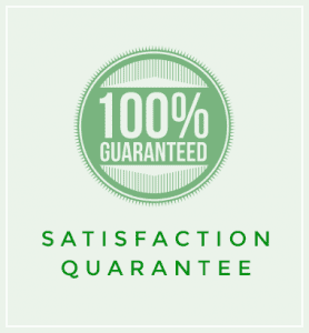 100% Satisfaction Guarantee