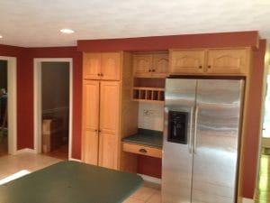 before view of kitchen in Hampstead NH