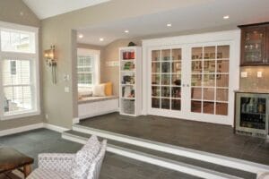 Natural stone slate tile - in law apartment additions auburn nh