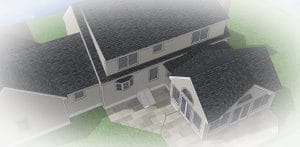 Home addition aerial concept - general contractors pelham nh