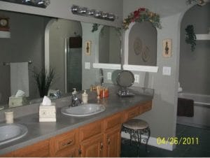 Bathroom before remodeling - home additions auburn nh