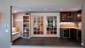 French doors on new addition - general contractors windham nh