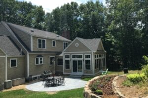 Addition with great outdoor space - in law apartment additions windham nh