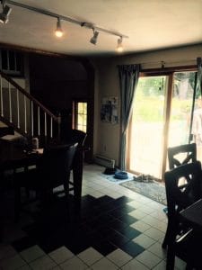 Open space living area before remodeling - kitchen renovations pelham nh