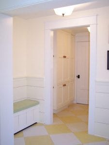 Remodeled hallway - kitchen renovations pelham nh