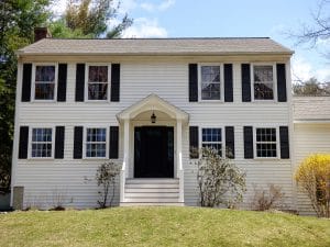 Front view of a home remodel in Hampstead NH