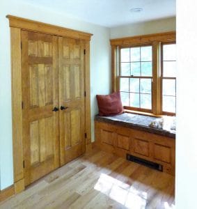 Entrance after remodeling - in law apartment additions pelham nh
