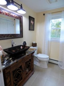 New bathroom vanity remodel