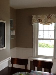 Before, exterior wall for future pantry unit with granite top - general contractors salem nh