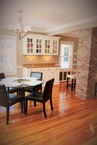 Remodeled open space dining room - general contractors atkinson nh