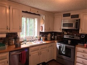 before view of kitchen in Hampstead NH