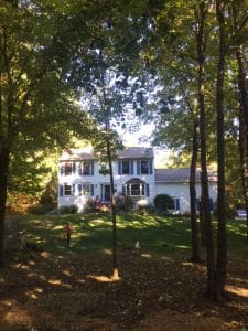 far view of home remodel