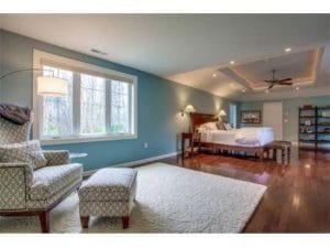 Master bedroom remodel