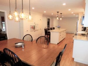 After view of kitchen in Southern NH