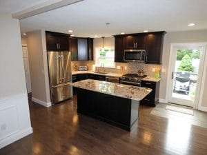 modern kitchen remodel in Hampstead NH