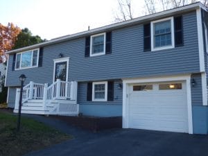 After view of home remodel in Hampstead NH