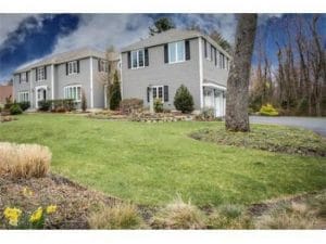 Side view of master suite addition on a house in Hampstead NH