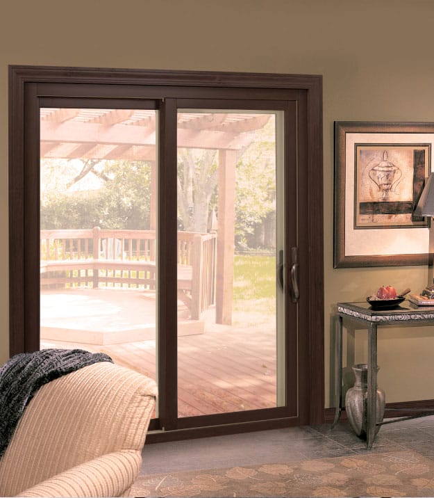 Sliding door installation in Southern NH