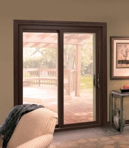 Sliding door installation in Southern NH