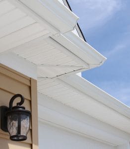 Soffit on a home in Dover NH