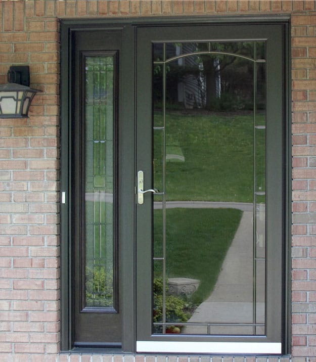 Storm door addition in Derry NH