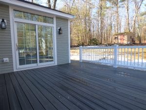 New deck addition in Salem NH