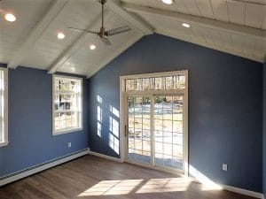 Transom windows installed in a home in Hampstead NH