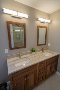 Remodeled double sink - general contractors windham nh