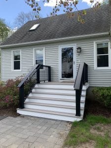 Remodeled entrance - general contractors pelham nh