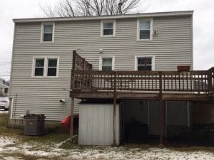 Exterior before remodeling - in law apartment additions pelham nh