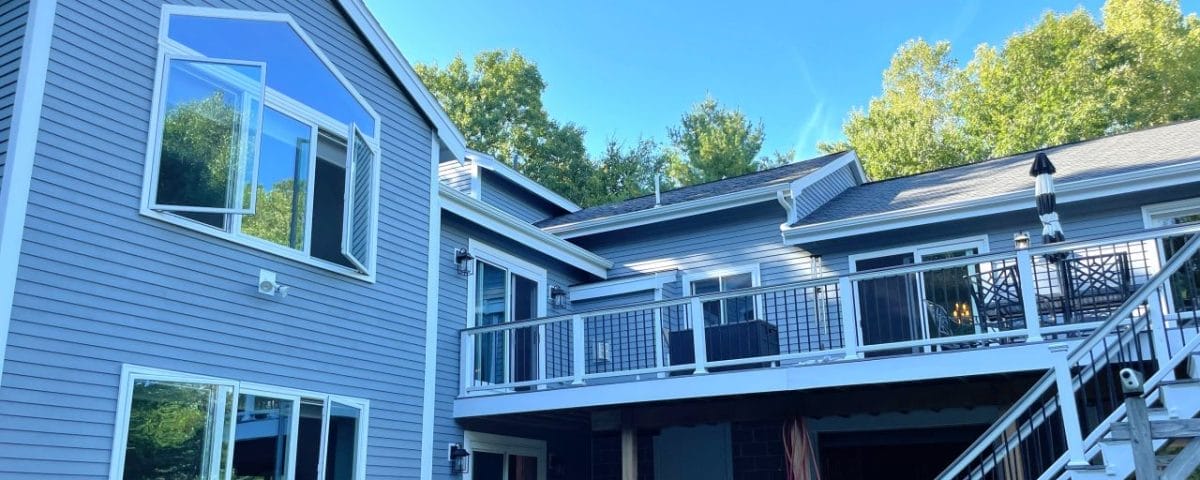Remodeled house exterior - general contractors auburn nh