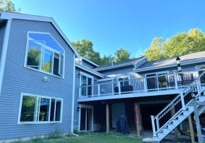 Remodeled house exterior - general contractors auburn nh