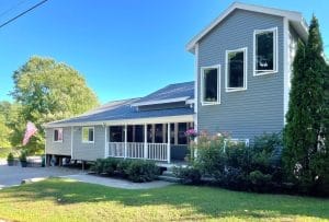 Remodeled house exterior - general contractors auburn nh