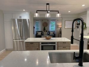 Remodeled kitchen - kitchen renovations atkinson nh