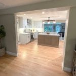 Renovated kitchen entrance - in law apartment additions atkinson nh
