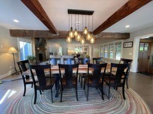 Remodeled dining room - general contractors windham nh