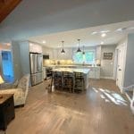 Remodeled open space kitchen - general contractors auburn nh