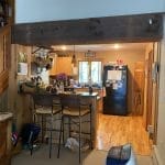 Kitchen before remodeling - home additions atkinson nh