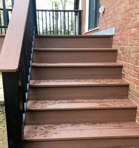 New deck installation