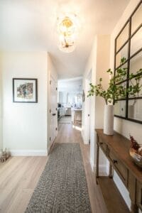 Renovated hallway - home additions auburn nh
