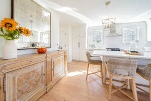 Remodeled dining area - home additions auburn nh