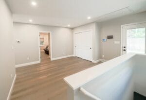 Remodeled family room - home additions salem nh