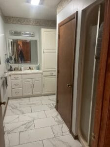 Bathroom before remodeling - home additions windham nh