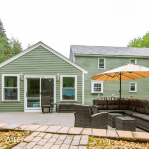 Remodeled home exterior - general contractors windham nh