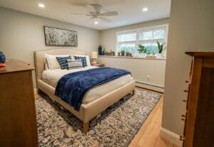 Remodeled bedroom - general contractors salem nh