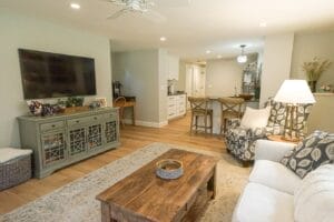 Remodeled living room - general contractors auburn nh