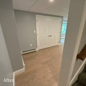 Remodeled closet - in law apartment additions pelham nh
