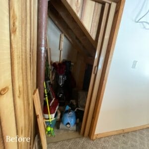 Deposit area before remodeling - general contractors salem nh