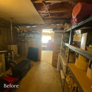 Room before remodeling - general contractors salem nh